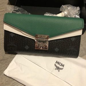 Authentic MCM crossbody wallet